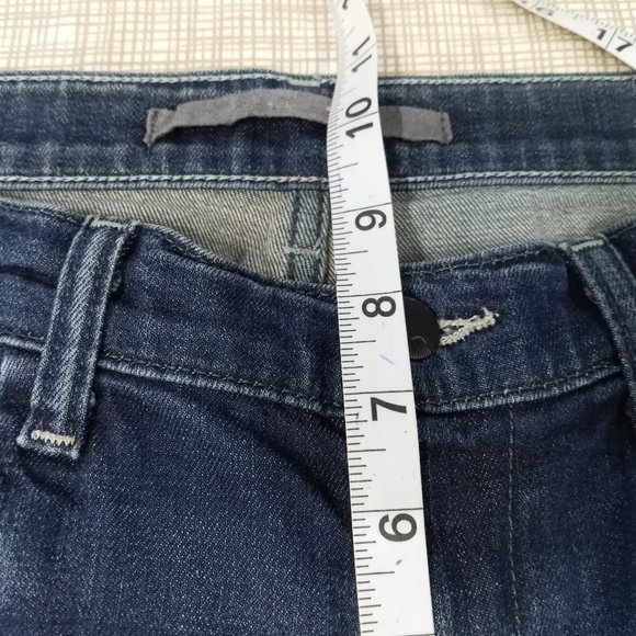 Joe's Jeans Women's Low Rise Cigarette Fit Size 28 Medium Wash Blue Denim - Picture 11 of 12